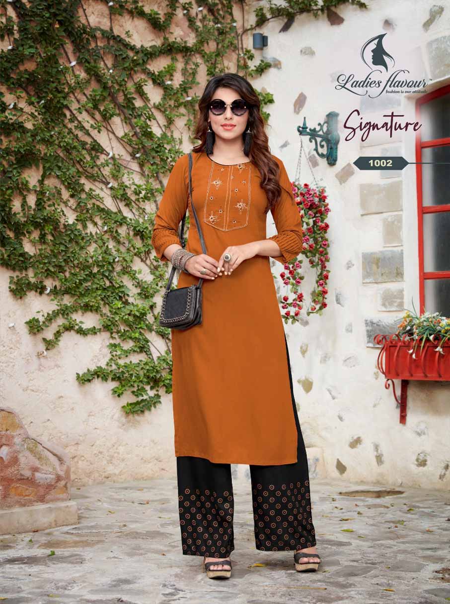 Signature Vol 3 Rayon Printed Kurti Catalogue Signature Vol 3 Rayon Printed Kurti Catalogue